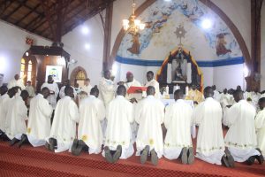Deacons receiving Pastoral Orders